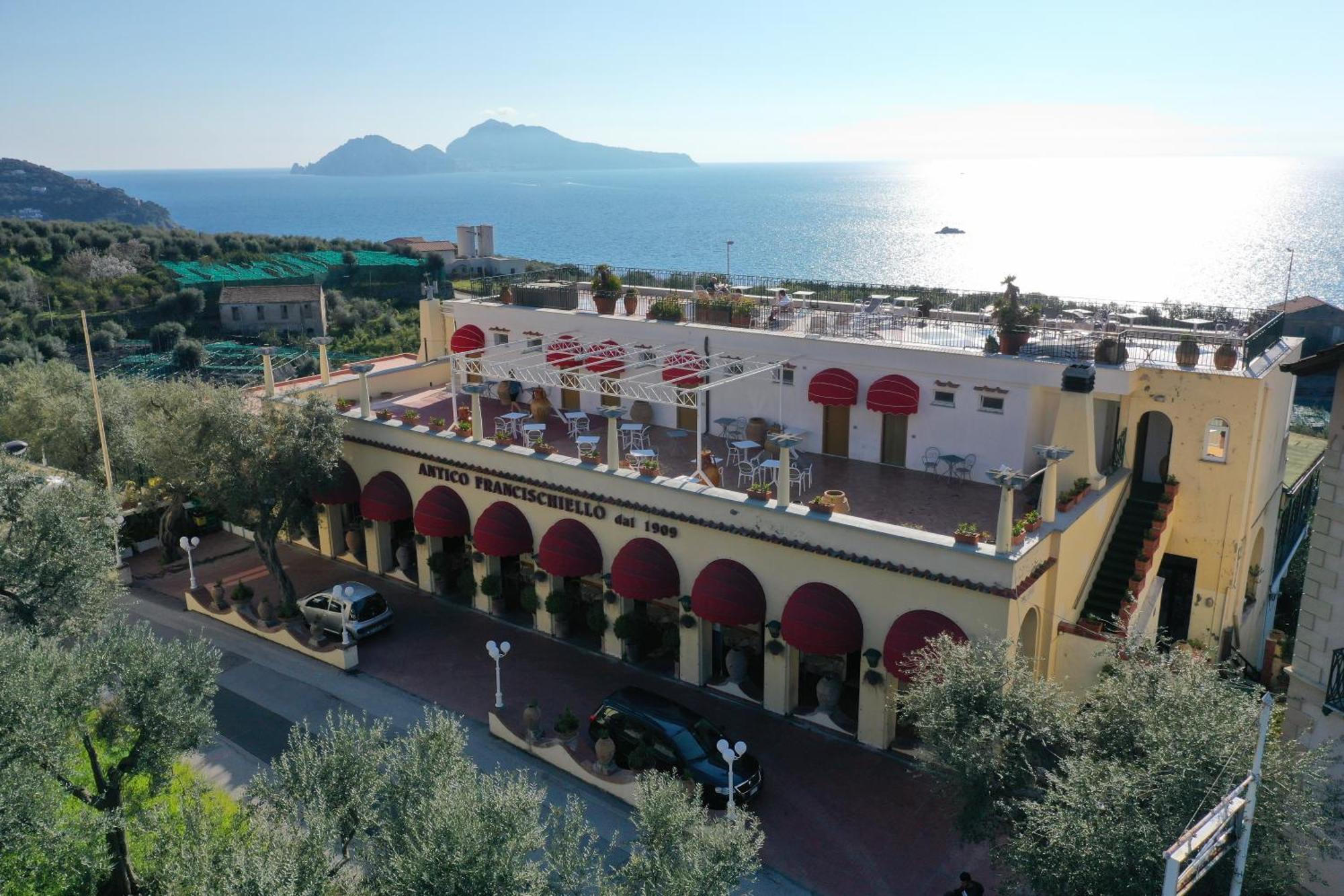 Hotel Villa Pina Antico Francischiello Massa Lubrense Kültér fotó